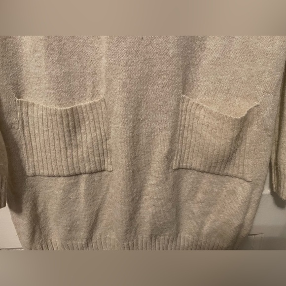 Cozy Oversized Sweater Dress with Pockets - Picture 5 of 9